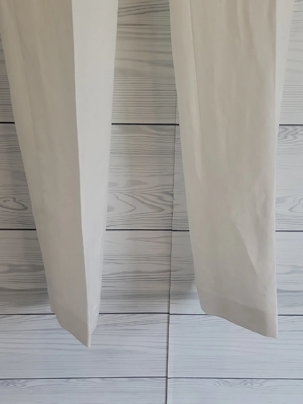 Banana Republic Dress Pants Linen Straight Fit - Summer White Womens Size 0